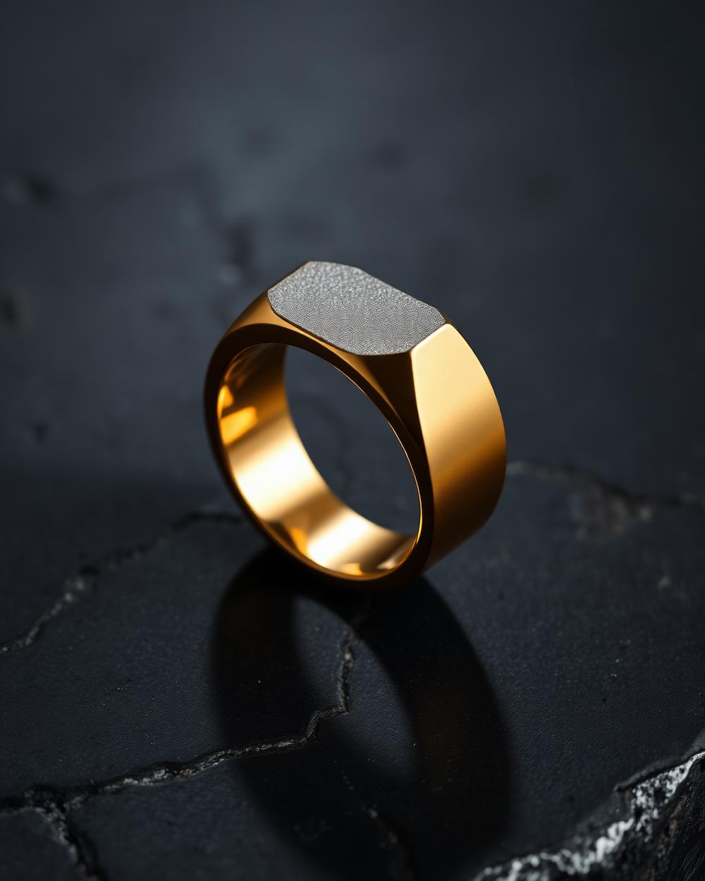 Aurea Band Ring — alternate view